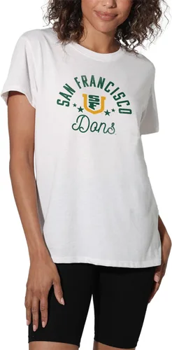 Vista 191 de Colección oficial de camisetas sueltas para mujer, color blanco