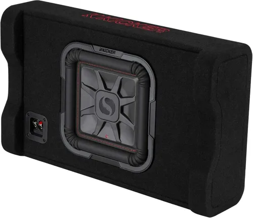 Vista 5 de KICKER 49L7TDF102 Caja de subwoofer L7T de 2 ohmios de 10 pulgadas, 500 vatios RMS