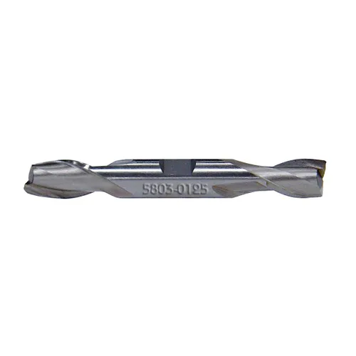 Vista 3 de HHIP 5804-0500 1/2 "x 1/2" de acero de alta velocidad 4 flautas Fresa de extremo, extremo doble