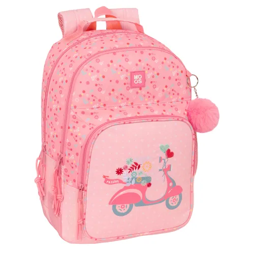 Vista 2 de Mochila Escolar Moos Passion Multicolor 32 x 42 x 15 cm