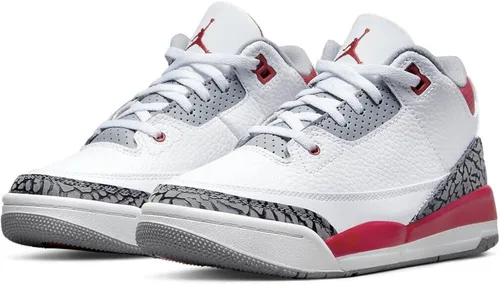 Vista 3 de Jordan 3 Retro Fire Red BlancoRojo Fuego-Negro (DM0966 160)