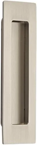 Vista 2 de Emtek 220306US19 Emtek 220306 - Tirador de puerta rectangular moderno de 6 pulgadas de alto
