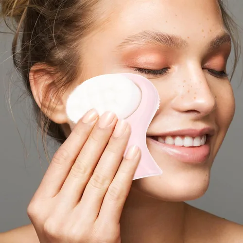 Vista 9 de Beaupretty Cepillo de limpieza facial de silicona de doble cara Cepillo limpiador facial Cepillo de lavado facial Cepillo de limpieza facial Cepillo