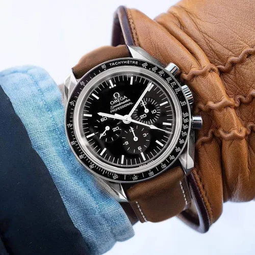 Vista 3 de Ritche - Correa de reloj de cuero de liberación rápida, 18, 19, 20, 21, 22, 23 y 24mm