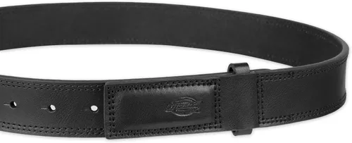 Vista 8 de Dickies Cinturón de trabajo de mecánico de cuero para hombre, sin hebilla, cinturón a presión