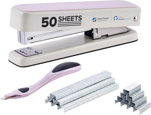 Vista 11 de Bostitch Titan - Engrapadora de metal resistente, capacidad de 50 hojas con 1250 grapas y removedor ergonómico de grapas, grapado sin atascos Negro