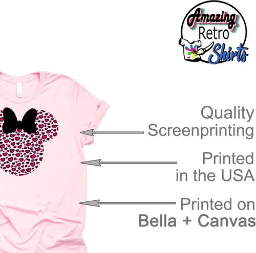 Vista 4 de Leopardo, Minnie Camisa, Cheetah Minnie Camisa, Animal Kingdom, Camisa Safari Casual Manga Corta Camisa