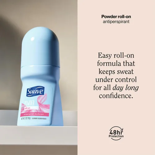 Vista 2 de Suave Desodorante Roll-On para mujer, paquete de 6 unidades, 2.7 oz Ea