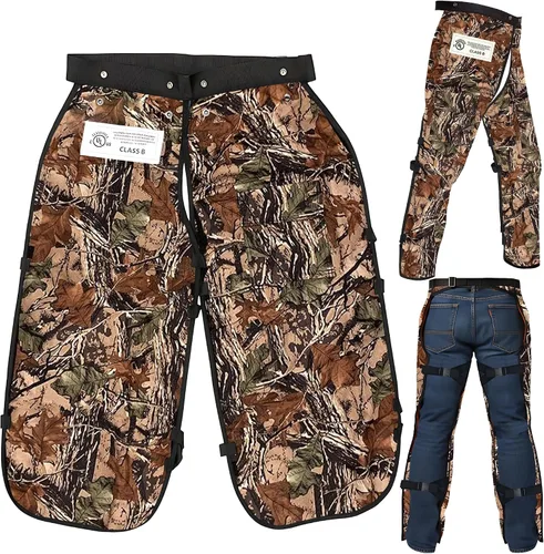 Vista 10 de MGP SUPPLY Apron Style Chainsaw Chaps with Pocket & Adjustable Waist Lightweight Class B Protective Safety Equipment