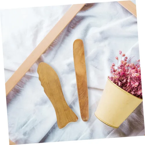 Vista 9 de Naturaleza Masajeador Facial Masaje Raspar Junta Raspar Herramienta Rasguño para el Cuidado