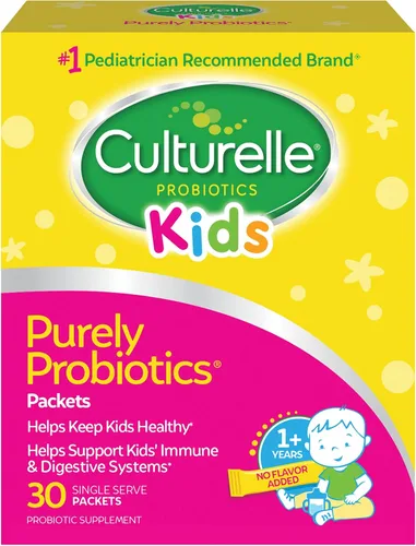 Vista 5 de Culturelle Probióticos diarios para mujeres y niños, digestivo, salud inmunológica, 30 cápsulas y 30 paquetes individuales