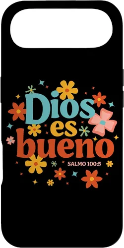 Vista 27 de Funda religiosa de la Biblia para iPhone 16 Dios Es Bueno Spanish Christian Jesus God