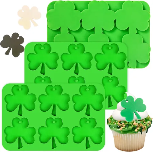 Vista 8 de Webake Molde de chocolate para dulces de abeja con 7 formas diferentes, molde de silicona de abeja de 35 cavidades para decoración de cupcakes