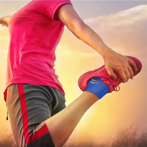 Vista 2 de QUXIANG Calcetines de compresión para mujeres y hombres, circulación, 367 pares de soporte de tobillo de 15-20 mmHg, lo mejor para correr, ciclismo