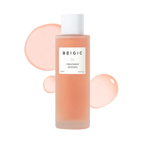 Vista 10 de BEIGIC Treatment Essence - Esencia facial hidratante para una textura de piel radiante y suave con péptidos veganos y niacinamida para piel