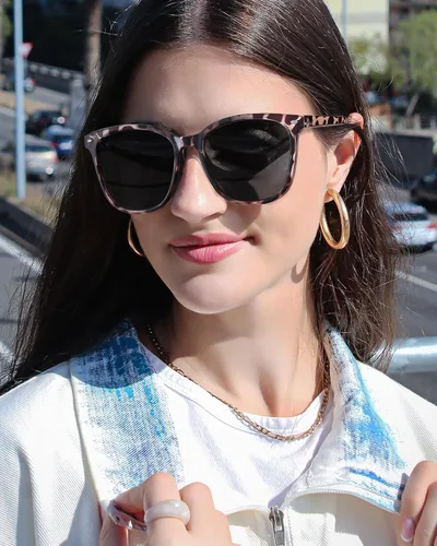 Vista 21 de FIMILU Paquete de 2 lentes de sol polarizados para mujer, lentes de protección UV400, montura grande, lentes de moda, elegantes