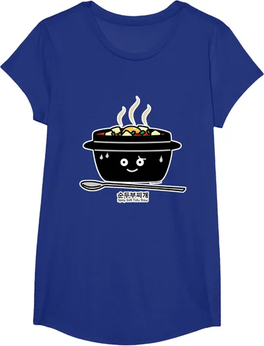 Vista 71 de Sopa coreana de guiso de tofu suave picante Sundubu jjigae huevo caliente, gris, S Negro