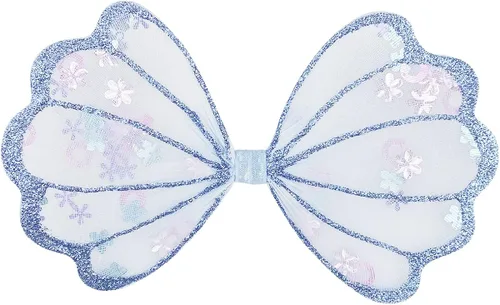 Vista 4 de Conjunto de disfraz de hadas para niñas con alas, tutú de hadas y diadema