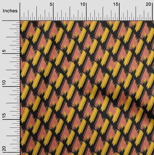Vista 5 de oneOone Cotton Flex Light Green Fabric Abstracts Sewing Material Print Fabric By The Yard 40 Inch Wide-9Y2