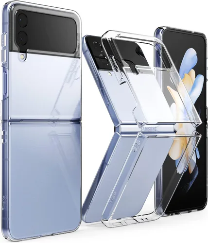 Vista 10 de Ringke Funda delgada [ajuste minimalista] compatible con Samsung Galaxy Z Flip 4 5G (2022), diseño simple y moderno, funda sólida protectora