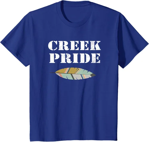Vista 50 de Creek Native American Pride - Camiseta, Negro, S