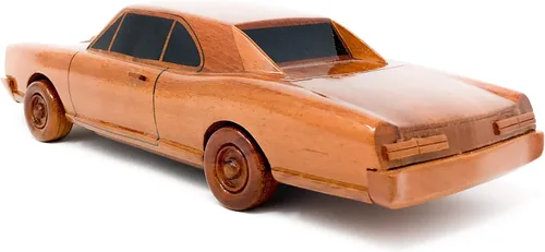 Vista 6 de Pontiac GTO - Modelo de madera para coche