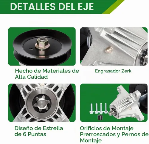 Vista 5 de 918-06978 618-06978 Husillo para Cub Cadet Cubierta de 54 pulgadas 1 Pack no eje S
