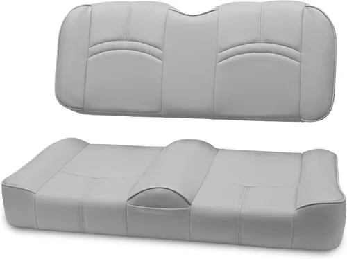 Vista 9 de MODZ® FS1 Custom Golf Cart Asiento Delantero para Yamaha Drive2 - [2017-Up] - [Añadir $40] - Base Gris - Patrón Cobra