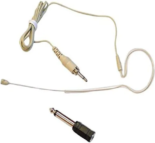 Vista 3 de Pyle Doble sobre la oreja profesional manos libres omnidireccionales con cable audio Boom condensador micrófono micrófono paquete con accesorios