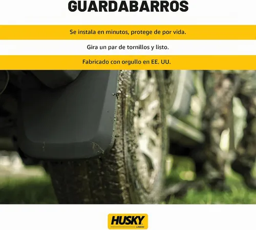 Vista 4 de Husky Liners — Guardabarros Delanteros y Traseros Se adapta a Ram 2500, Ram 3500 2019-2024 (Sin Extensiones de Guardabarros y Excluye Dually)