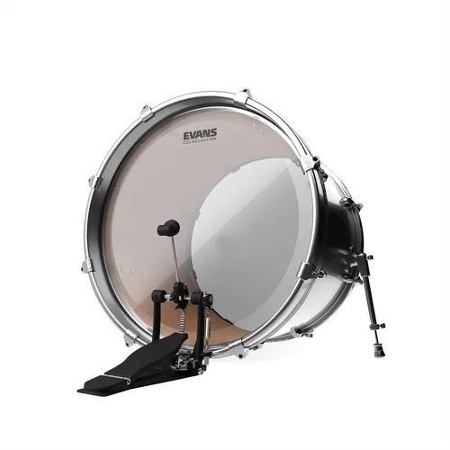 Vista 3 de Evans EQ3 Clear Bass Drum Head, 18 pulgadas