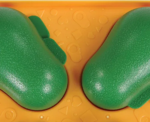 Vista 5 de Learning Resources Learn-A-Lot - Aguacates - 9 piezas, a partir de 18 meses, juguetes SEL para niños pequeños, habilidades motoras finas