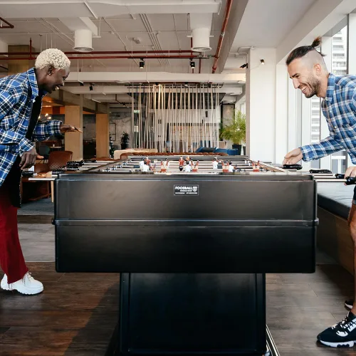 Vista 5 de Pelotas de mesa de futbolín de 1.42 pulgadas, pelotas de fútbol de mesa para juego de mesa de futbolín, accesorios de repuesto de futbolín