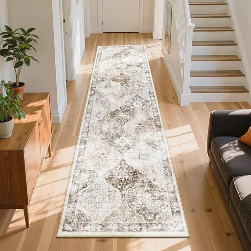 Vista 12 de Ileading Alfombras lavables para pasillo, 2 x 6, antideslizantes, para entrada, cocina, baño, dormitorio, lavandería, sala de estar, alfombra larga