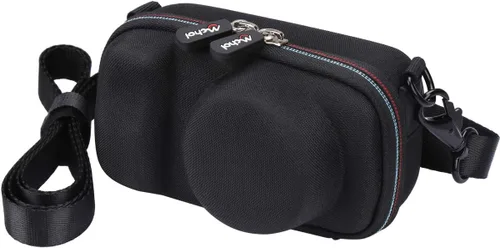 Vista 5 de Mchoi Funda de viaje rígida de EVA para cámara digital sin espejo Sony Alpha a6000/a6400/a6600/a6100/a5100, solo funda