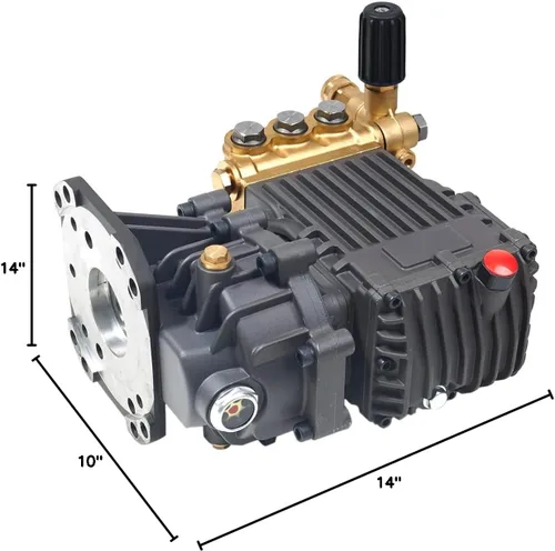 Vista 6 de Canpump CT 4066 GB: 4000 psi @ 6.6 US gpm, bomba de lavado a presión de eje