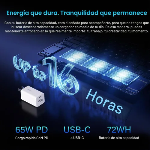 Vista 6 de GEEKOM GeekBook X14 Pro Laptop, 2.2 lb Ultra Thin 14" 2.8K OLED Notebook