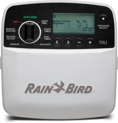Vista 8 de Rain Bird TRU4I Controlador/temporizador de riego interior basado en programas, listo para WiFi, 4 zonas/estación