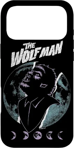 Vista 22 de Universal Monsters Artist Series The Wolfman Retro Poster Case for iPhone 17
