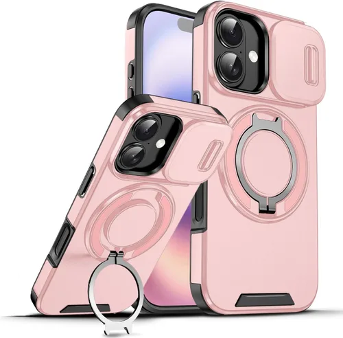 Vista 91 de Dteck Funda para iPhone 16 de 6.1 pulgadas 2024, funda de piel sintética con cierre de botón magnético, ranuras para tarjetas de crédito, función