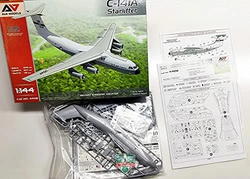 Vista 2 de A&A Modelos 4402-1/144 - C-141A Starlifter. Modelo de plástico Avión Militar