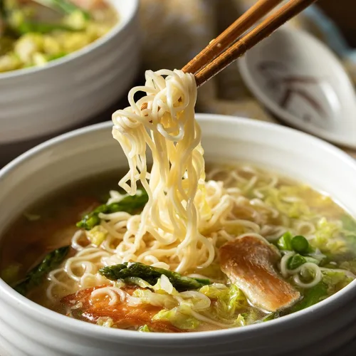 Vista 8 de Thai Kitchen Sopa instantánea de fideos de arroz con ajo y verduras sin gluten, 1.6 oz