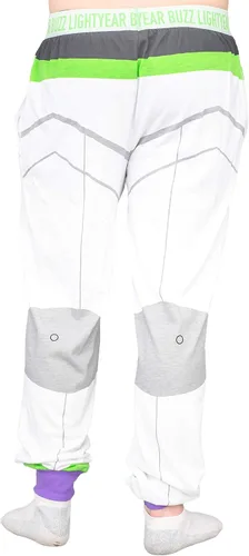 Vista 6 de Toy Story Buzz Lightyear All The Buzz - Conjunto de pijama y pantalones para disfraz, Blanco