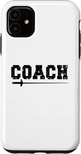 Vista 6 de iPhone 14 Pro Max Diseño de entrenador de esgrima. Estuche para instructores de esgrima / profesores de esgrima