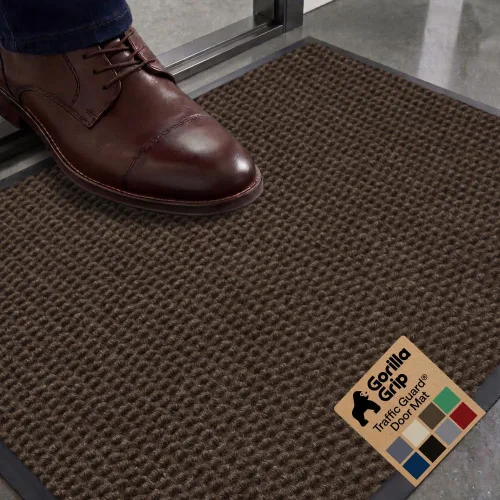 Vista 36 de GORILLA GRIP Traffic Guard - Tapete resistente para interiores y exteriores Negro