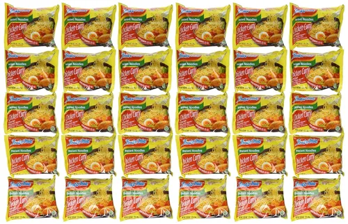 Vista 10 de Indomie Fideos de sopa instantánea/sabor pollo al curry/Total 10 paquetes x 2.61 oz