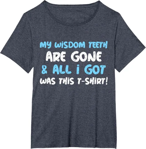 Vista 50 de My Wisdom Teeth Are Gone! Camiseta divertida de muelas del juicio, Negro