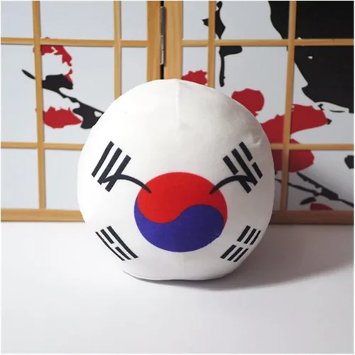 Vista 24 de Polandball Countryballs Muñeco de peluche Ucrania España Hungría Portugal Rumanía Grecia Austria México Polonia Ball (15,3.8 pulgadas)