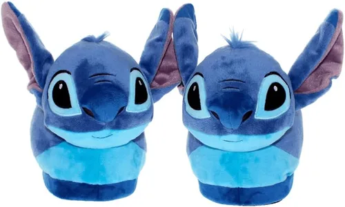 Vista 3 de Happy Feet - Pantuflas con licencia oficial de Disney y Pixar, pantuflas figurales para hombres, mujeres, niños, como se ve en Shark Tank