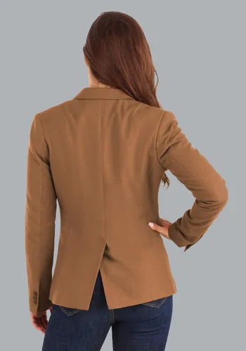Vista 8 de Gremlins Adult Gizmo Brown Womens Blazer Jacket, Officially Licensed Gremlins Womens Suit Jacket